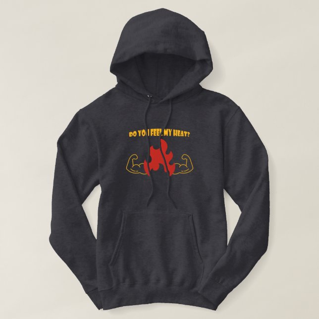 Sudadera Feel the Heat of Strength (Diseño del anverso)