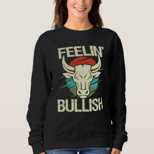 Sudadera Feelin Bullish Stock Market Diamond Hands Trader B