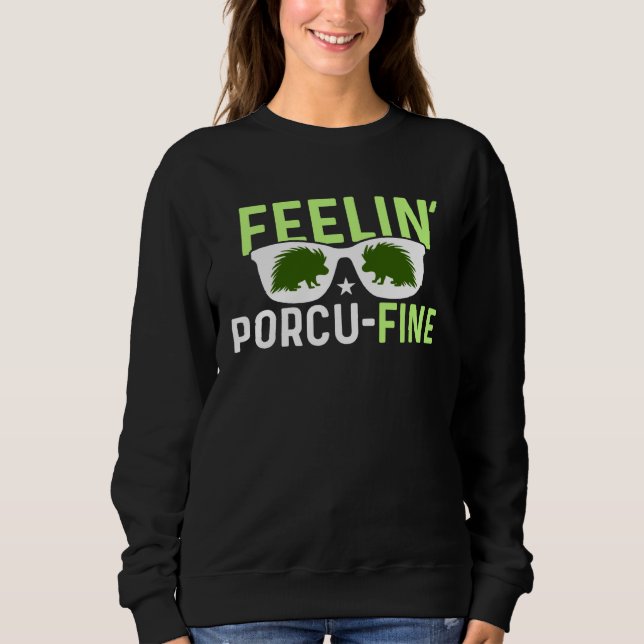 Sudadera Feelin Porcu Fine  Porcupine (Anverso)