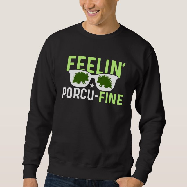 Sudadera Feelin Porcu Fine  Porcupine (Anverso)