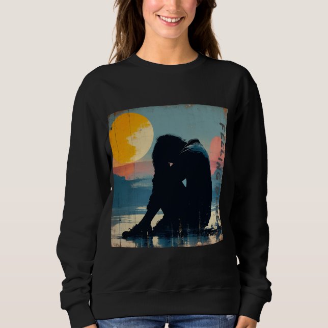 Sudadera Feeling Blue - Edición limitada (4) (Anverso)