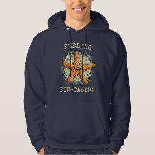 Sudadera Feeling Fin-Tastic! - Retro Starfish Hoodie