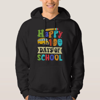 Sudadera felices 100 días de escuela 100 días cargando 100 