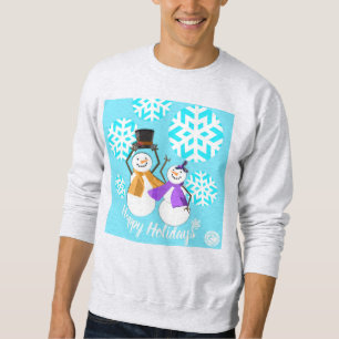 Sudadera Felices fiestas Amigos de invierno