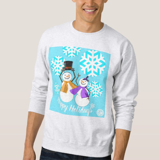 Sudadera Felices fiestas | Amigos de invierno | (Anverso)