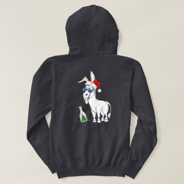Sudadera Felices Fiestas de la H2O HoHoHoBo (Reverso del diseño)