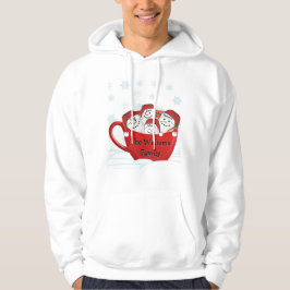 Sudadera Felices Fiestas Familia Marshmallow