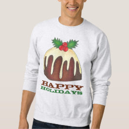 Sudadera Felices fiestas Plum Pudding Navidades feos Sweate