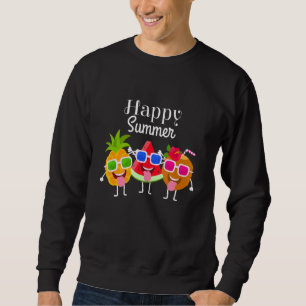 Sudadera Felices frutas de verano de sabor dulce - sandía d