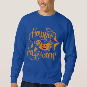 Sudadera Felices murciélagos de Halloween jack o lantern