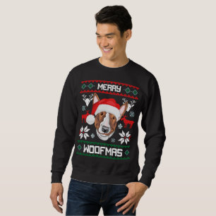 Sudadera Felices Navidad de Woofmas del Bullterrier