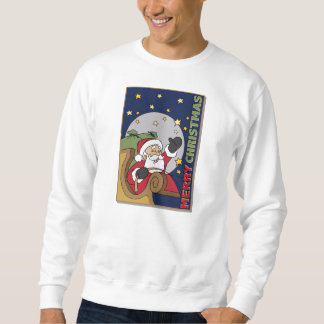 Sudadera Felices Navidad del ilustracion del trineo de
