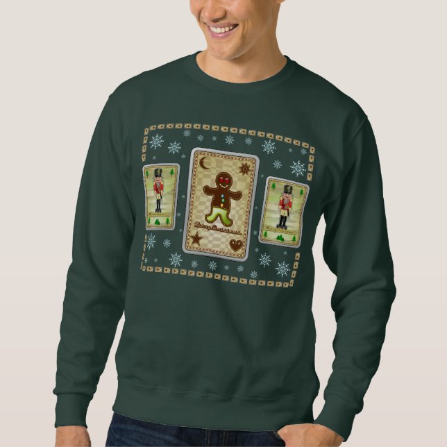 Sudadera Felices Navidad épicas (Anverso)