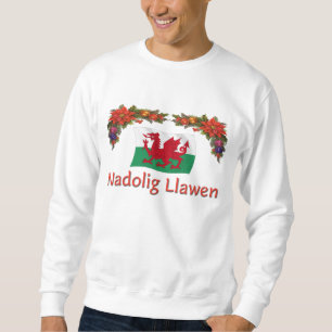 Sudadera Felices Navidad Galés