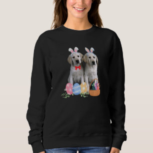 Sudadera Felices Pascuas Hermes de Perro Huevos Cesta Hombr