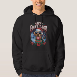 Sudadera Felices Pawlidays Labrador Feliz Navidad