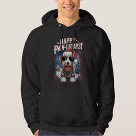 Sudadera Felices Pawlidays Soft Coated Wheaten Terrier Xmas