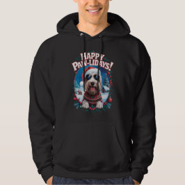 Sudadera Felices Pawlidays Soft Coated Wheaten Terrier Xmas