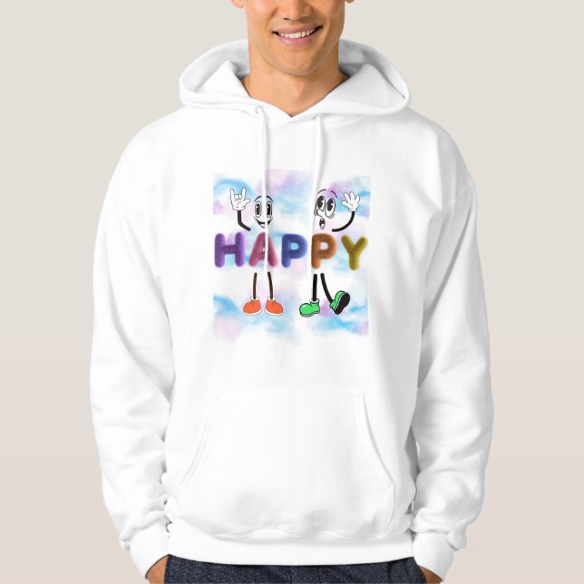 Sudadera Felices Vibes (Anverso)