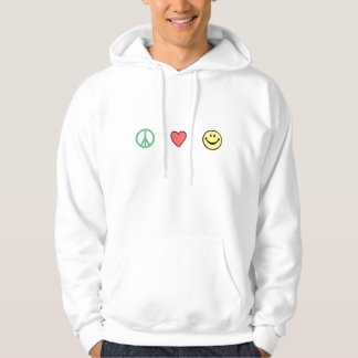 Sudadera Felicidad del amor de la paz