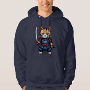 Sudadera Feline Samurai Warrior