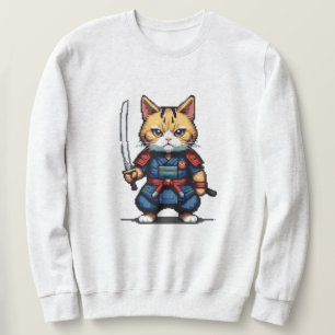 Sudadera Feline Samurai Warrior