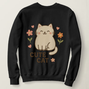 Sudadera Felino en Flor