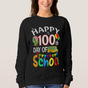 Sudadera Feliz 100° Día de la educación preescolar 100 días