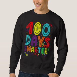 Sudadera Feliz 100° Día de la Escuela 100 días maestro más