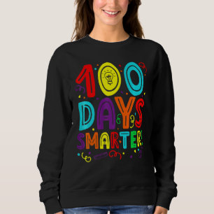Sudadera Feliz 100° Día de la Escuela 100 días maestro más