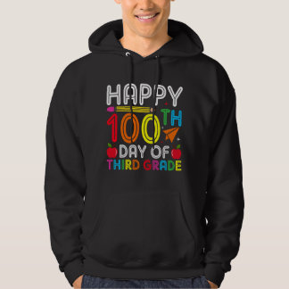 Sudadera feliz 100 días de tercer grado