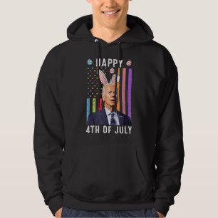 Sudadera Feliz 4 De Julio Confundido Gracioso Joe Biden Hap