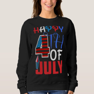 Sudadera Feliz 4 De Julio, Día De La Independencia 1776