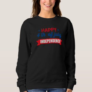 Sudadera Feliz 4 de julio Día de la Independencia Genial Pa