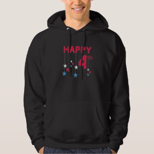 Sudadera Feliz 4 De Julio Estrellas A Estados Unidos Pa