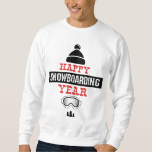 Sudadera ¡Feliz Año de Snowboard!