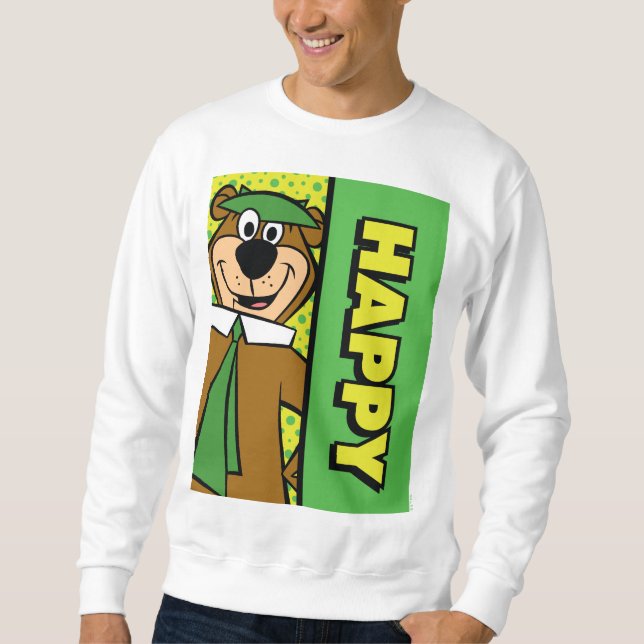 Sudadera Feliz año de Yogi (Anverso)