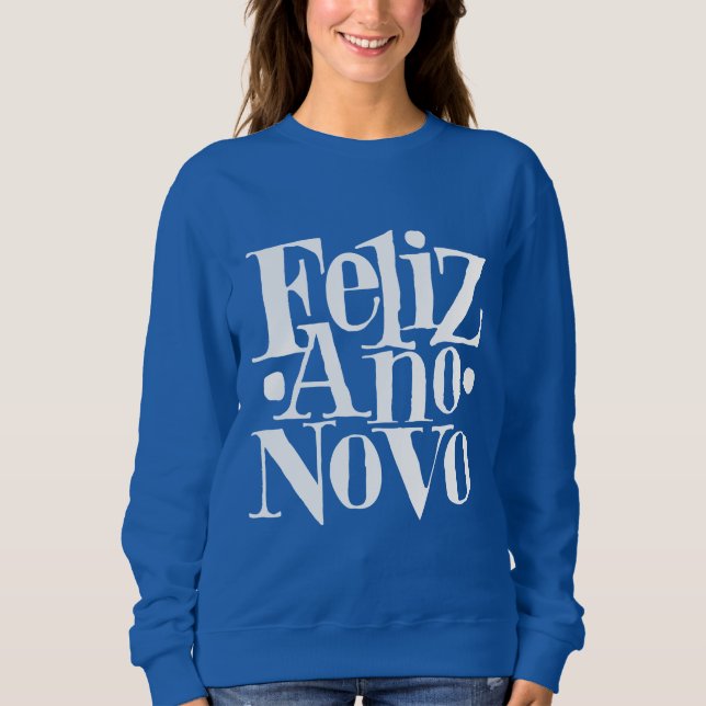 Sudadera Feliz Ano Novo (Anverso)