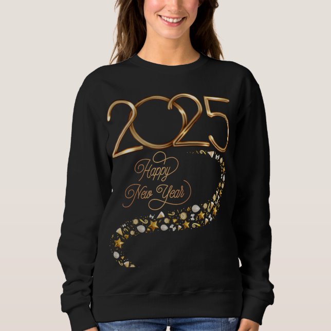 Sudadera Feliz año nuevo (Anverso)