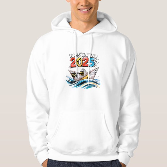Sudadera Feliz Año Nuevo 2025 (Anverso)