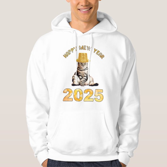 Sudadera Feliz Año Nuevo 2025 (Anverso)