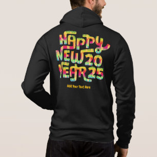 Sudadera Feliz Año Nuevo 2025 Navidades regalo familiar de