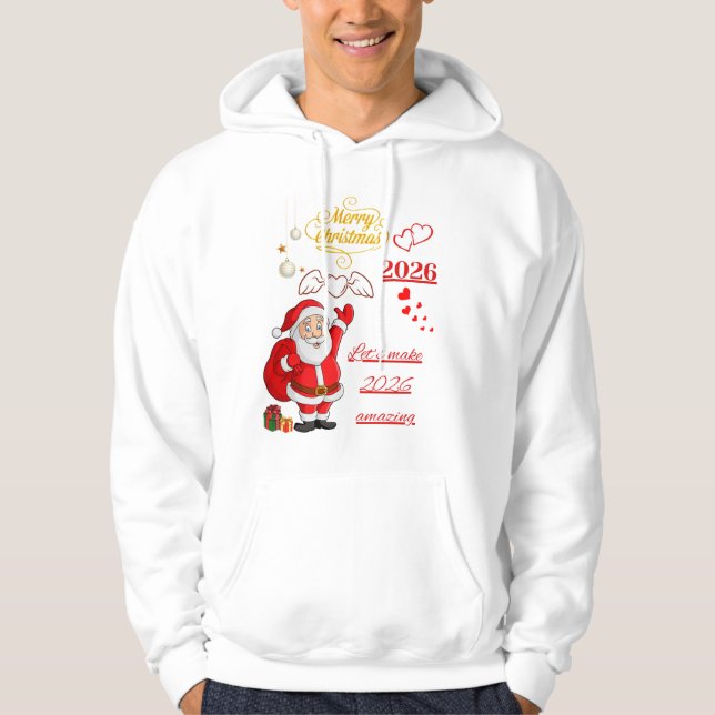 Sudadera Feliz Año Nuevo 2026 (Anverso)