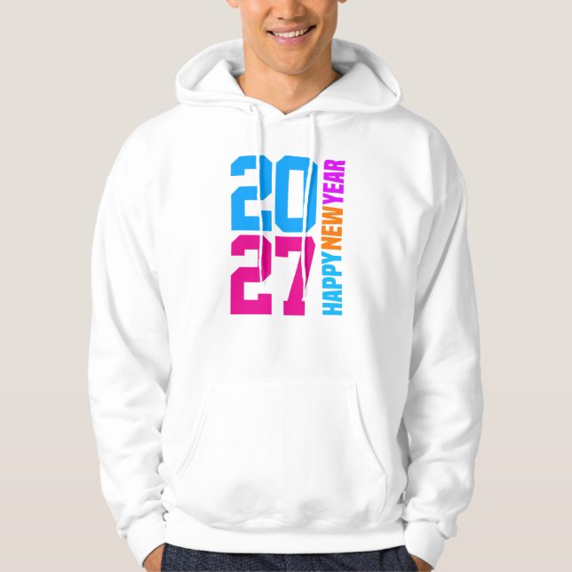 Sudadera Feliz Año Nuevo 2027 (Anverso)