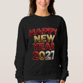 Sudadera Feliz Año Nuevo 2027 Familia a Juego