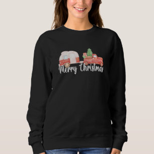 Sudadera Feliz Camper De Navidad Y Camión