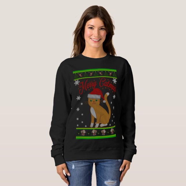 Sudadera Feliz Catmas (Anverso completo)