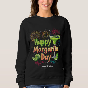 Sudadera Feliz Celebración del Día Nacional de la Margarita