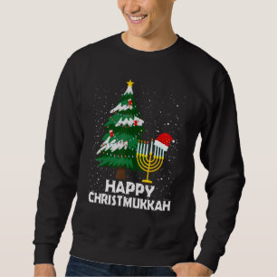 Sudadera Feliz Christmukkah Hanukkah Chanukah