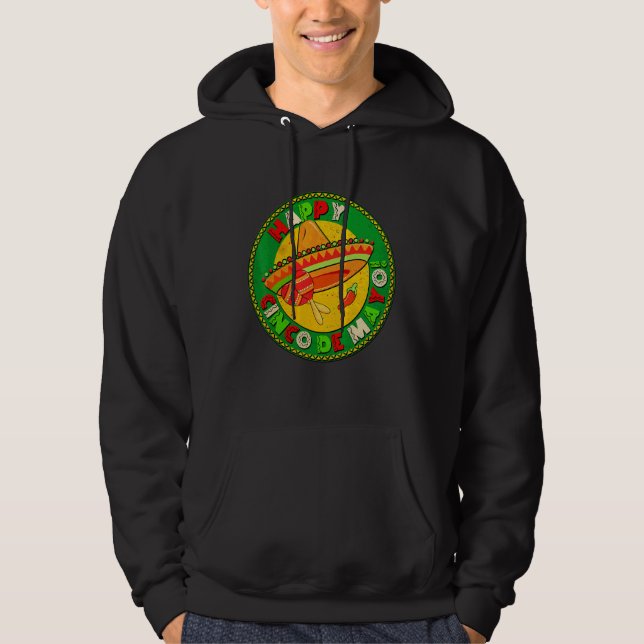 Sudadera Feliz Cinco De Mayo 2022 Fiesta mexicano de beber  (Anverso)